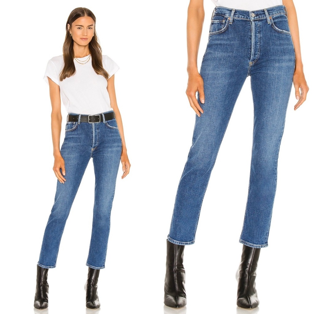 Citizens Of Humanity Blue High Rise Jeans